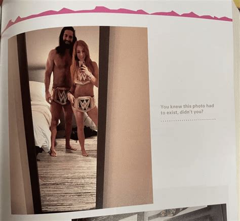 becky lynch nude photos|Becky Lynch & Seth Rollins Pose With WWE Title Belts In Risqué Photo ...